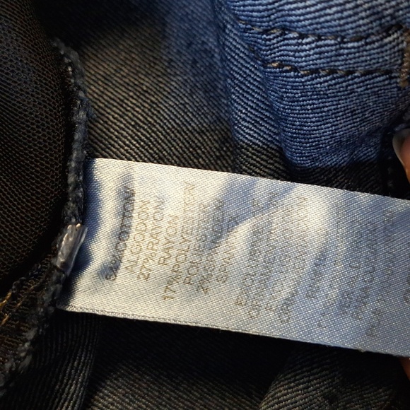 NEW! Democracy "Ab"solution Pull-On Glider Ankle Length Blue Jeans Jeggings - Picture 11 of 12